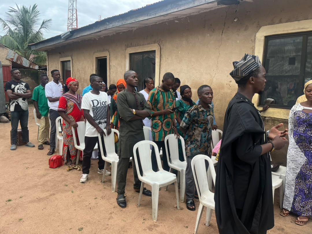 Chongahbdah Jalingo Chapter July Congress Meeting at Late Hon. Ibrahim Sakaka Resident, Jalingo