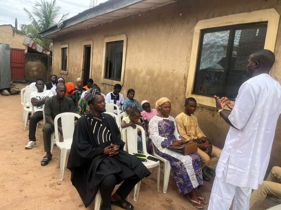 Chongahbdah Jalingo Chapter July Congress Meeting at Late Hon. Ibrahim Sakaka Resident, Jalingo
